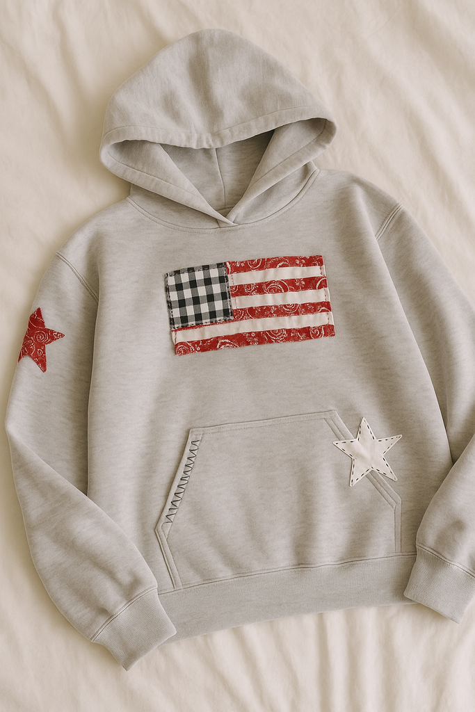 Americana Patch Hoodie