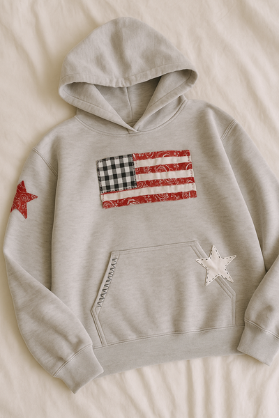 Americana Patch Hoodie